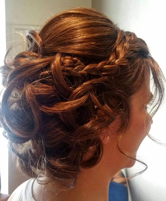 Peinado de boda.