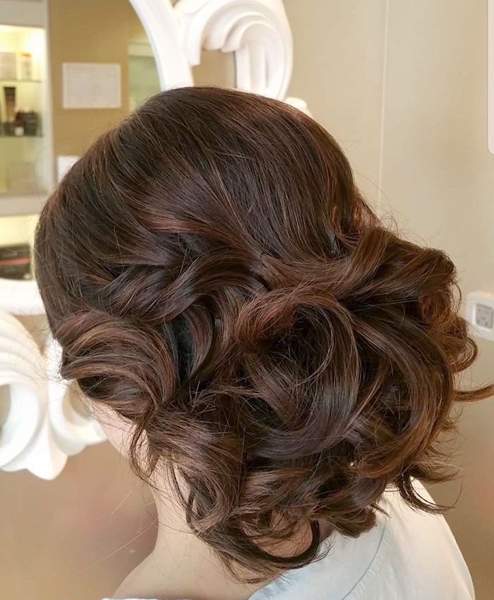 Peinado para bodas.