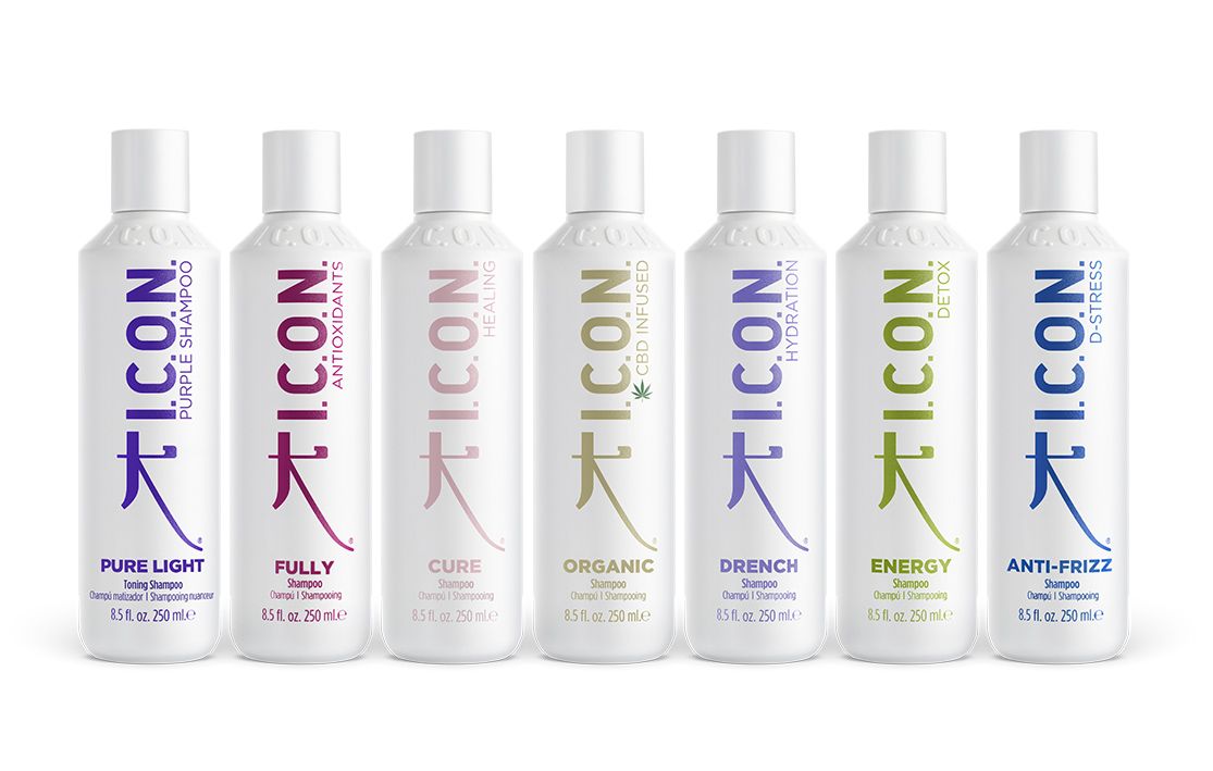 Champú para diferentes tratamientos de ICON.