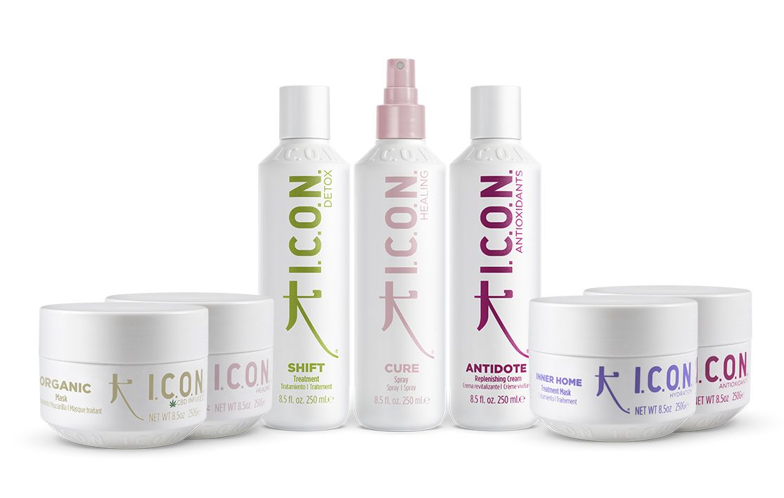 Productos para tratamientos del cabello.